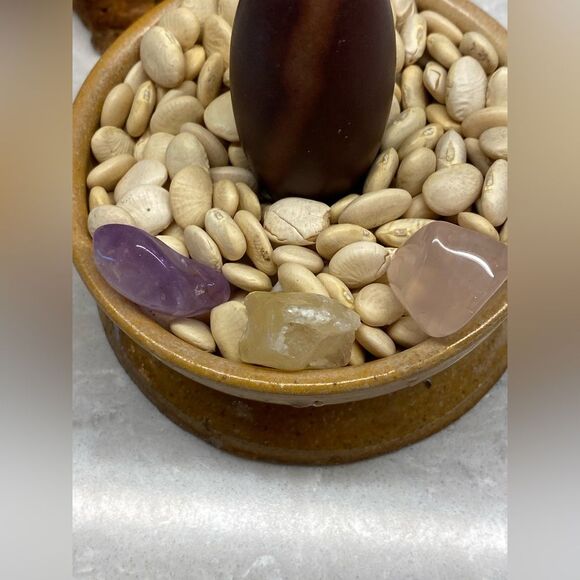 Crystals Shiva Lingam Rose Quartz Citrine Amethyst - Picture 5 of 10